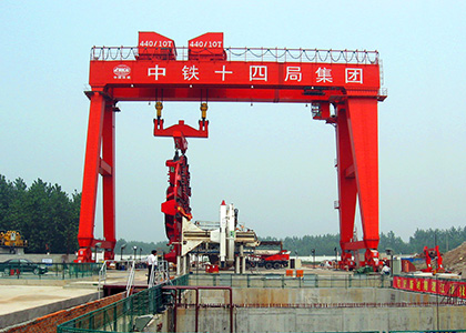 盾構(gòu)用門式起重機(jī)
